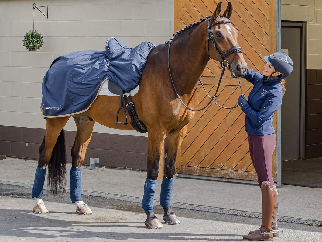 Navy Summer Weight Waterproof Ride - On Exercise Sheet