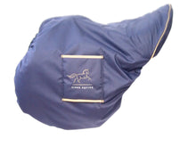 Luxury faux sheepskin lined  large Jump GP Saddle Cover with girth sleeves waterproof