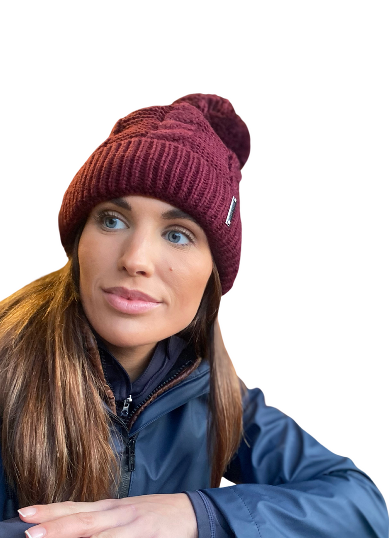 Ultimate Bobble Hat (Merlot)